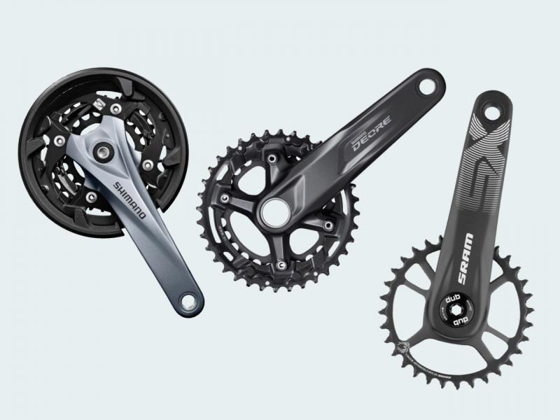 Шатуны и передние звездочки: тройные, двойные, одинарные?